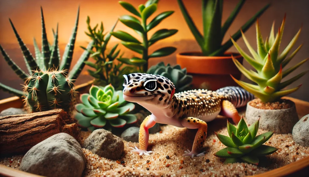 レオパ向けの植物はどう選ぶ?