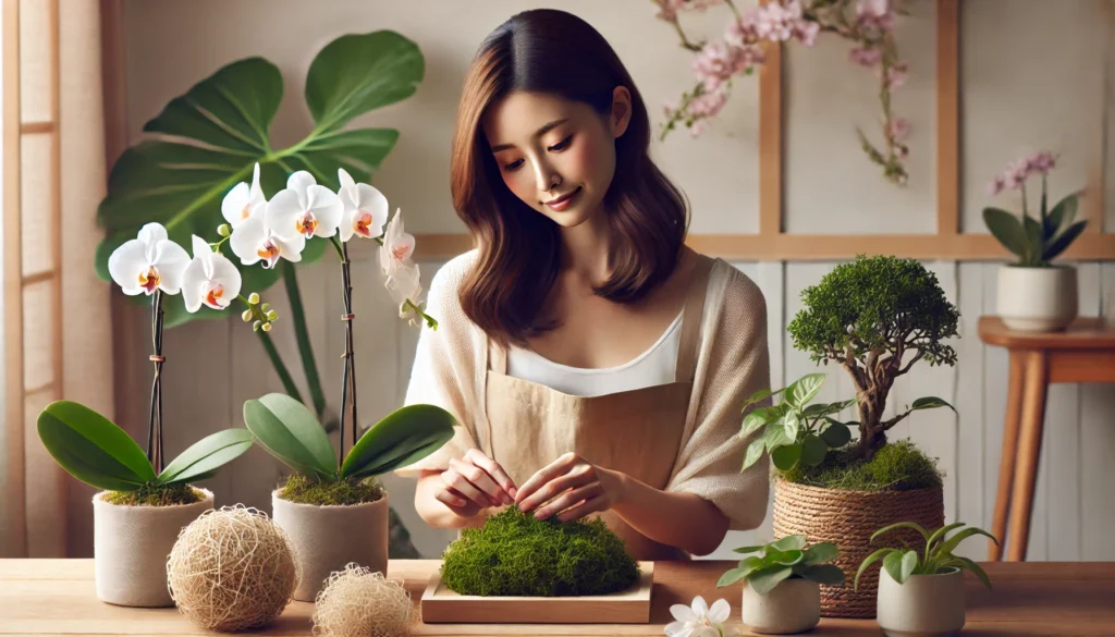 水苔で育つ人気の観葉植物とは