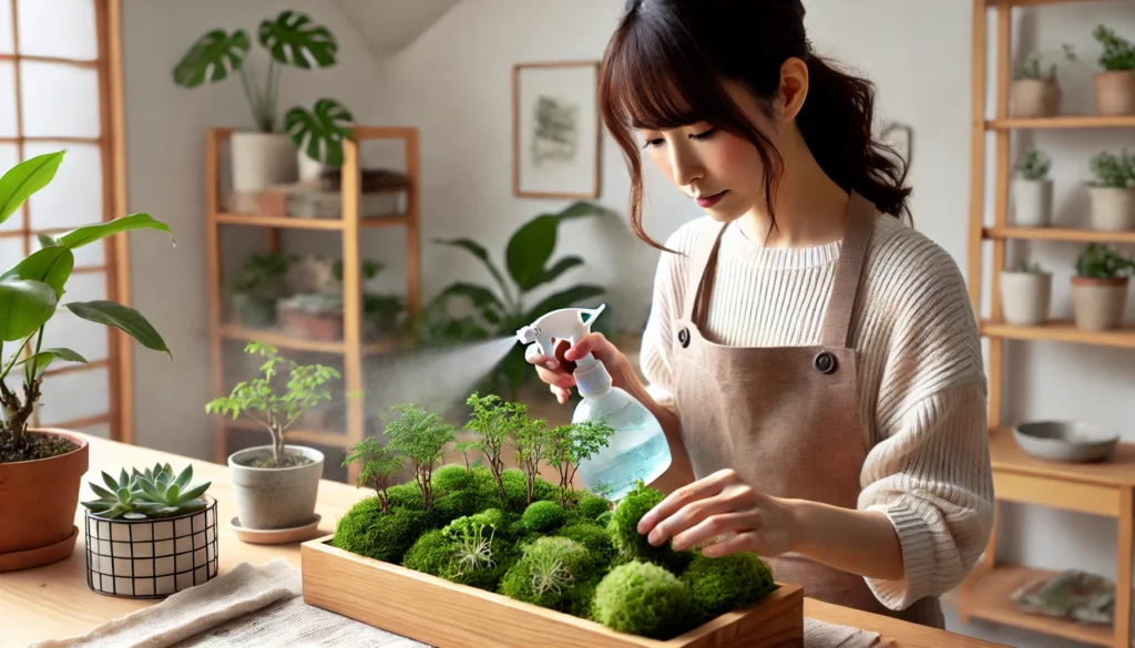 水苔で育てた観葉植物の管理ポイント