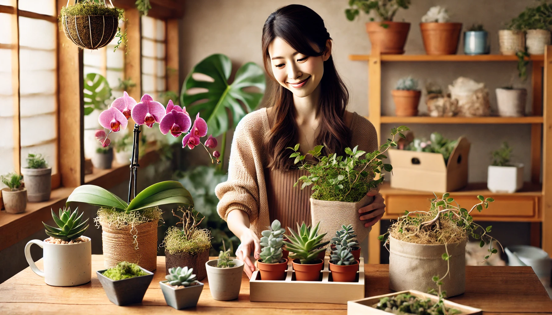 おすすめの水苔・観葉植物の育て方と種類