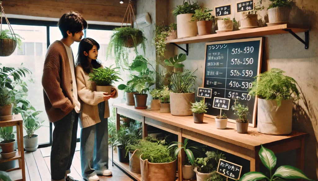 観葉植物の植え替え料金はいくら?