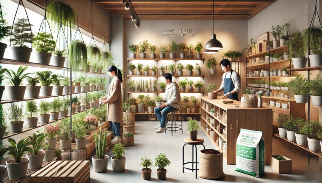 ホームセンターで植え替えできる?