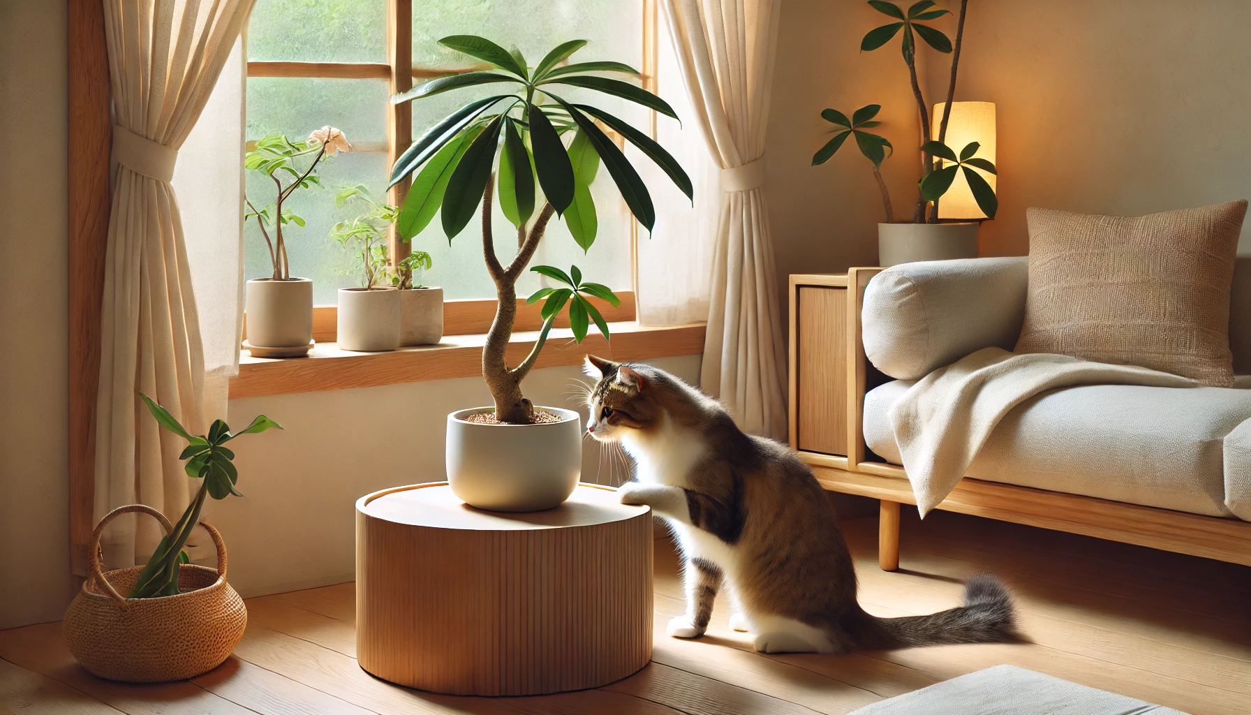 パキラは猫にとって大丈夫な植物か不安な人へ｜安全性と注意点まとめ