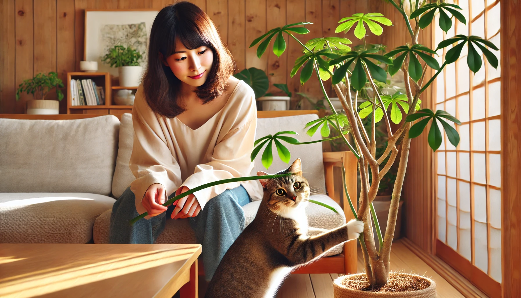 猫がパキラを食べるとどうなる?