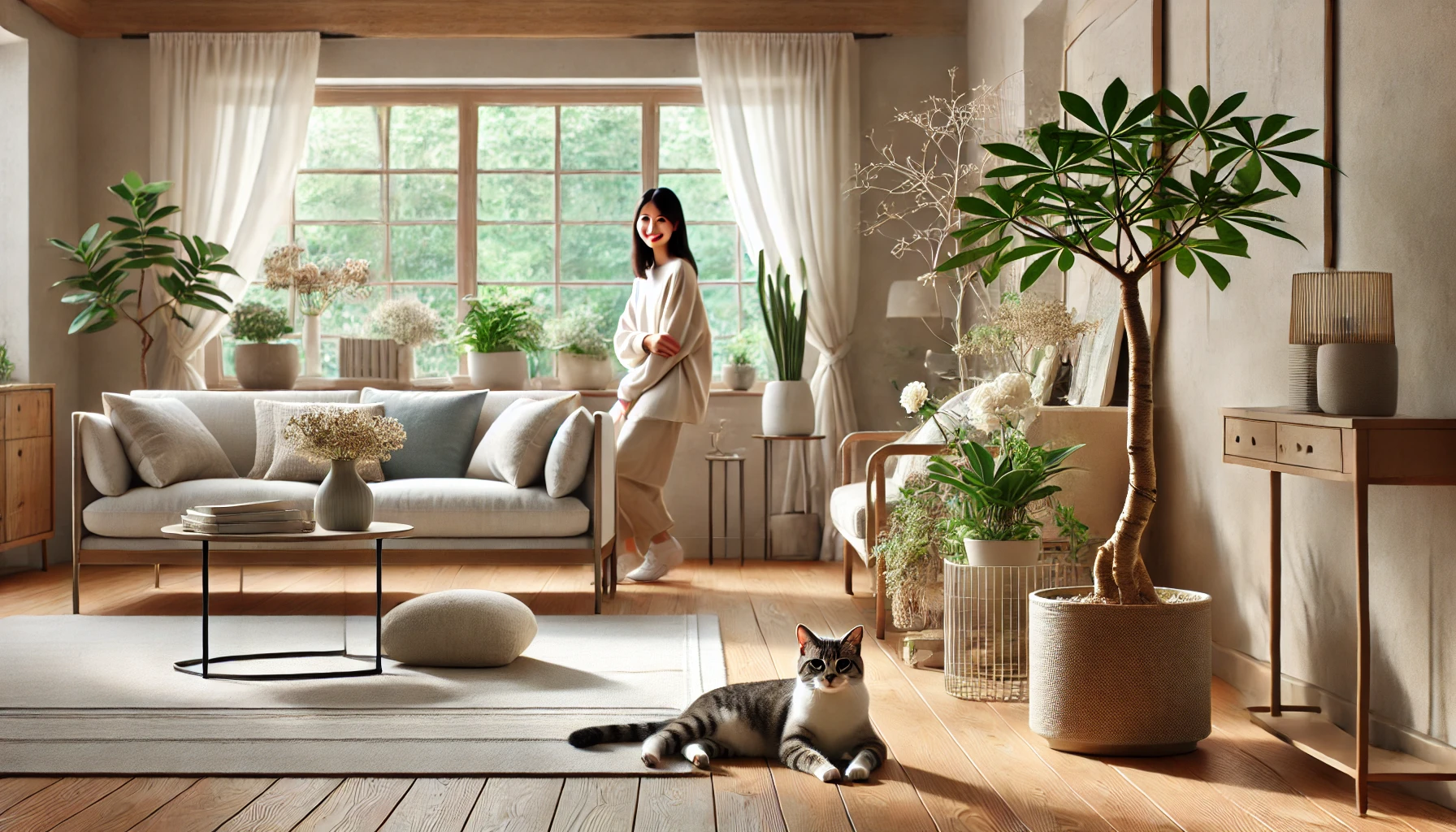 猫にとってパキラは比較的安全な理由