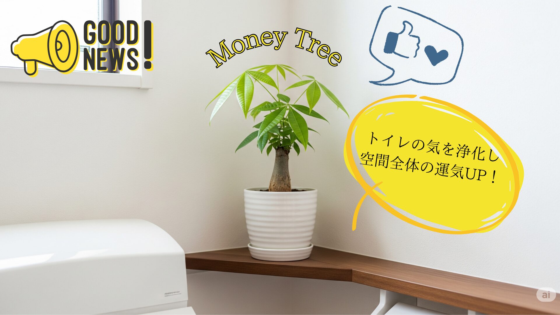 風水効果は?トイレに置くとどうなる?