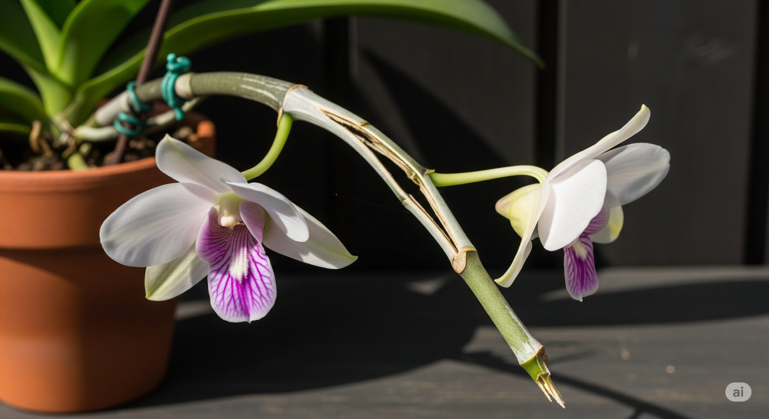 支柱なしだと花が傷む?立てる目的を解説