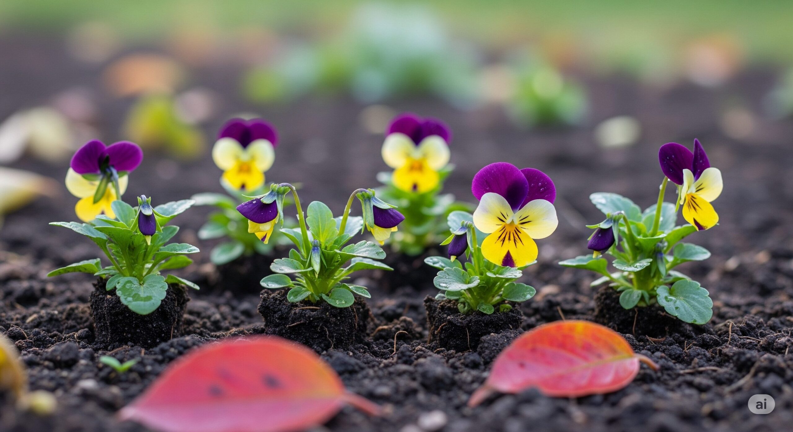 パンジーはいつ咲く?基本的な開花時期