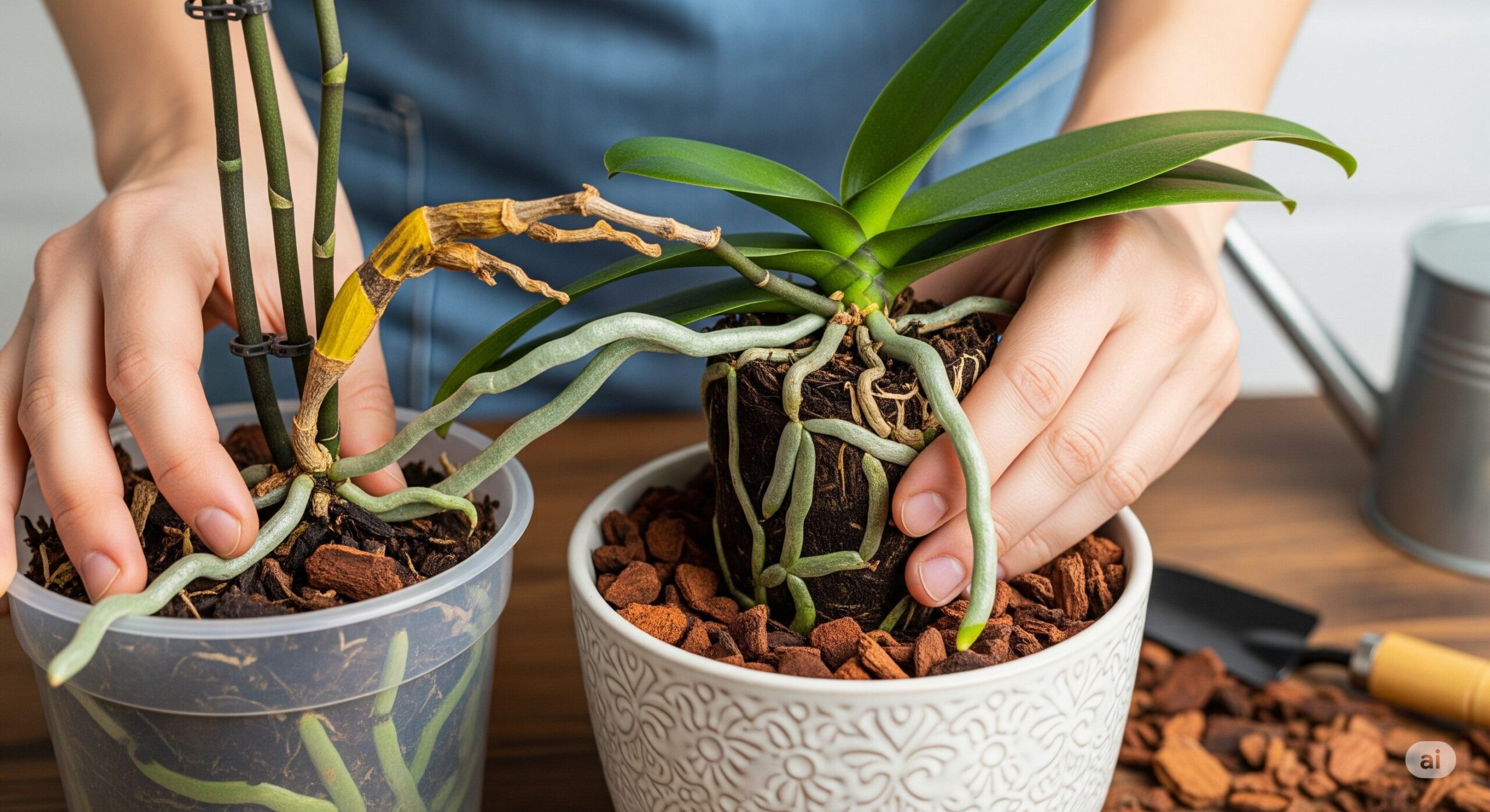 花が終わったら植え替えで株を元気に