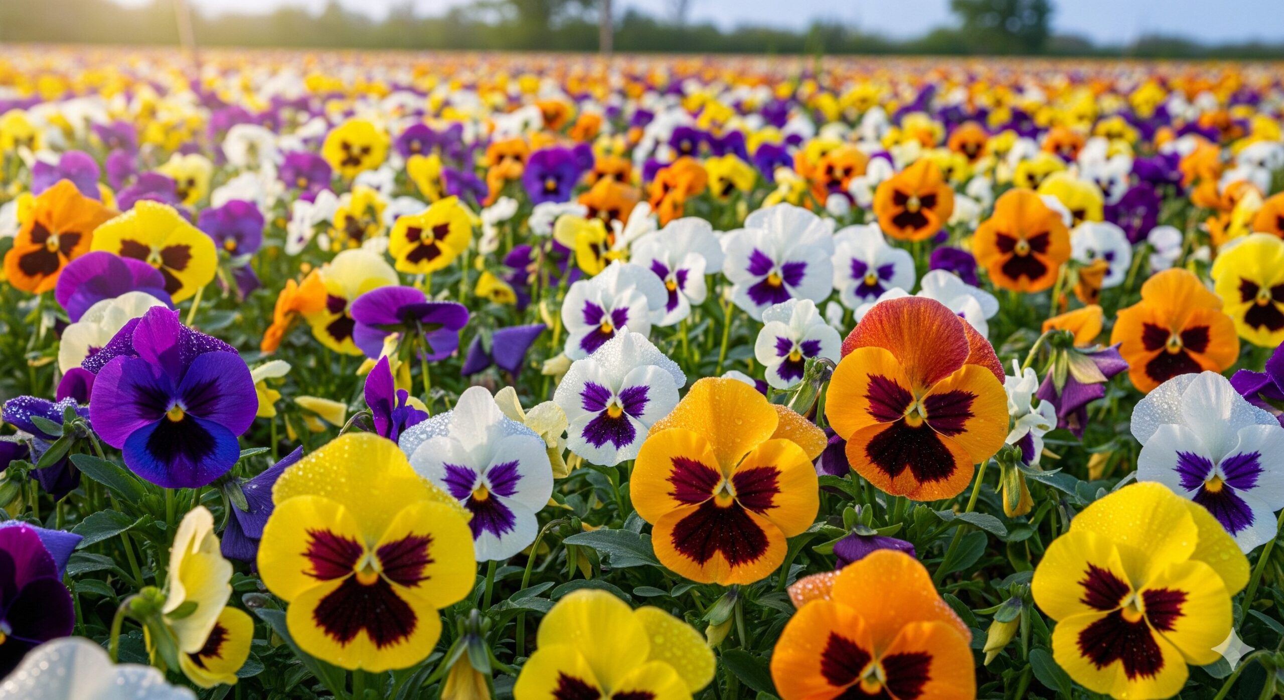 パンジーはいつ咲く？基本的な開花時期