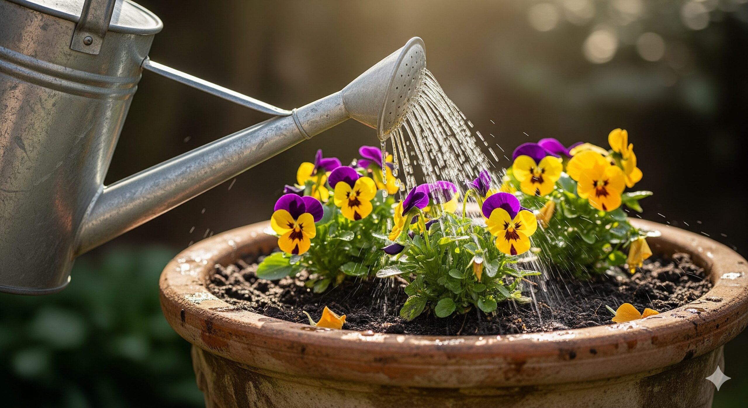鉢植えでの水やりの頻度とコツ