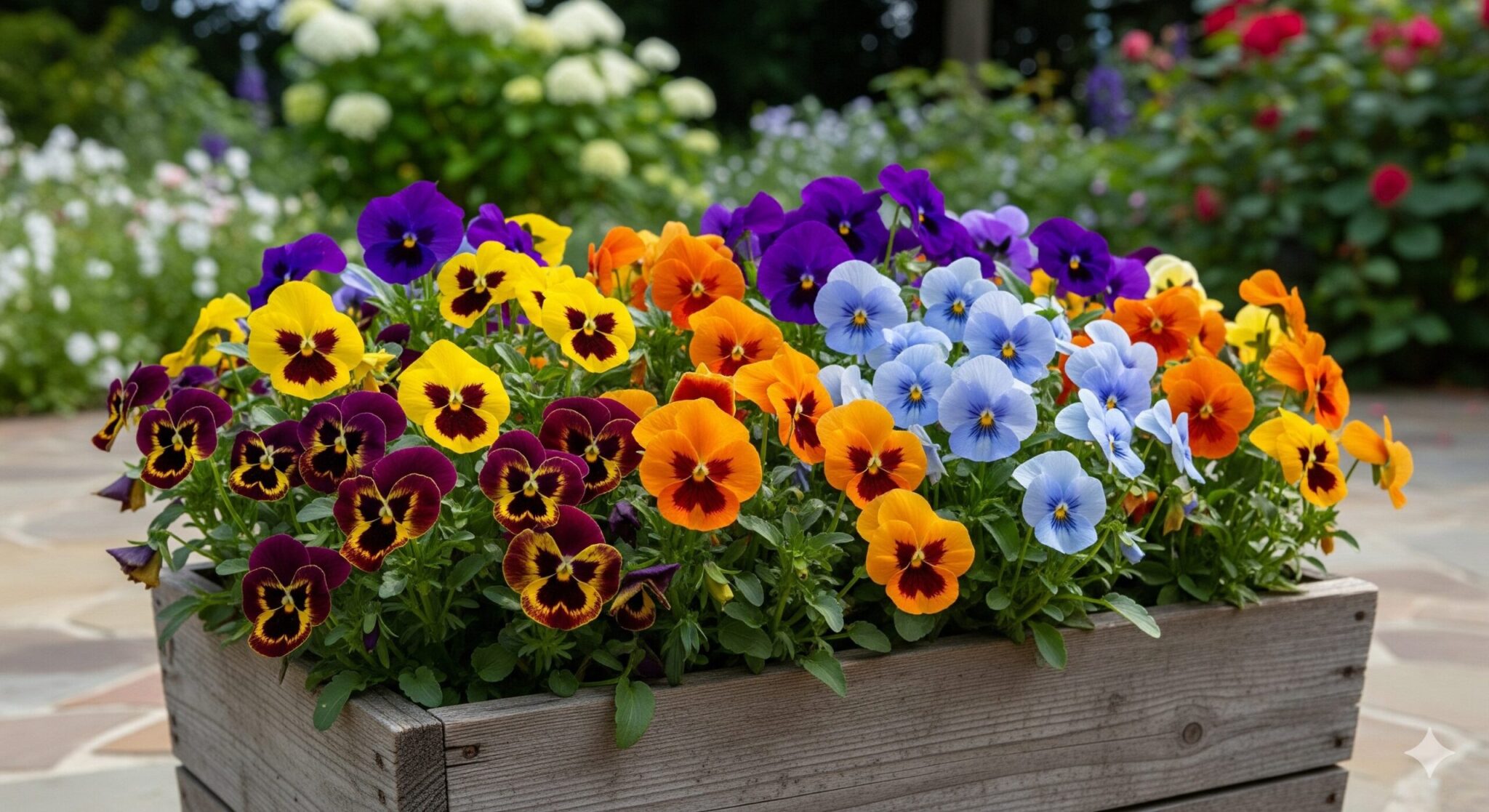 【パンジーをプランターに何株植える？】5つのサイズ別に解説｜花庭
