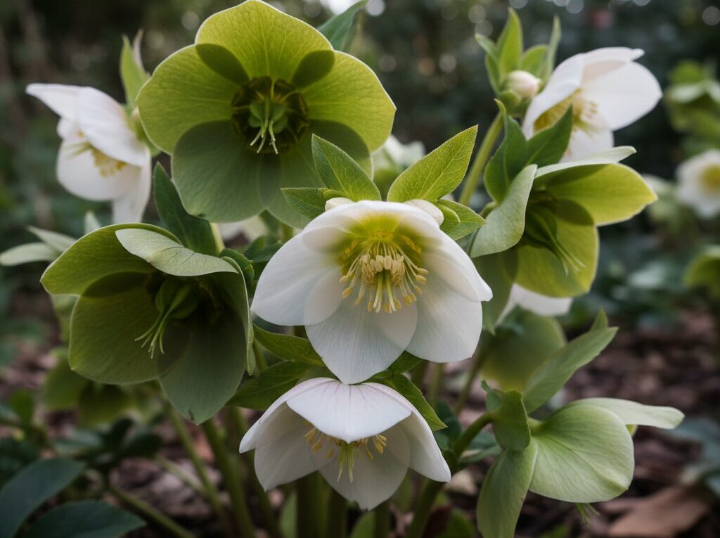 クリスマスローズの色が変わる生理的な理由