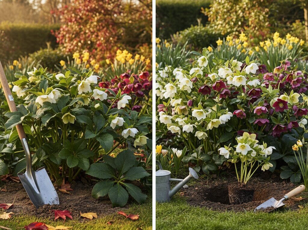 最適なクリスマスローズの植え替え時期