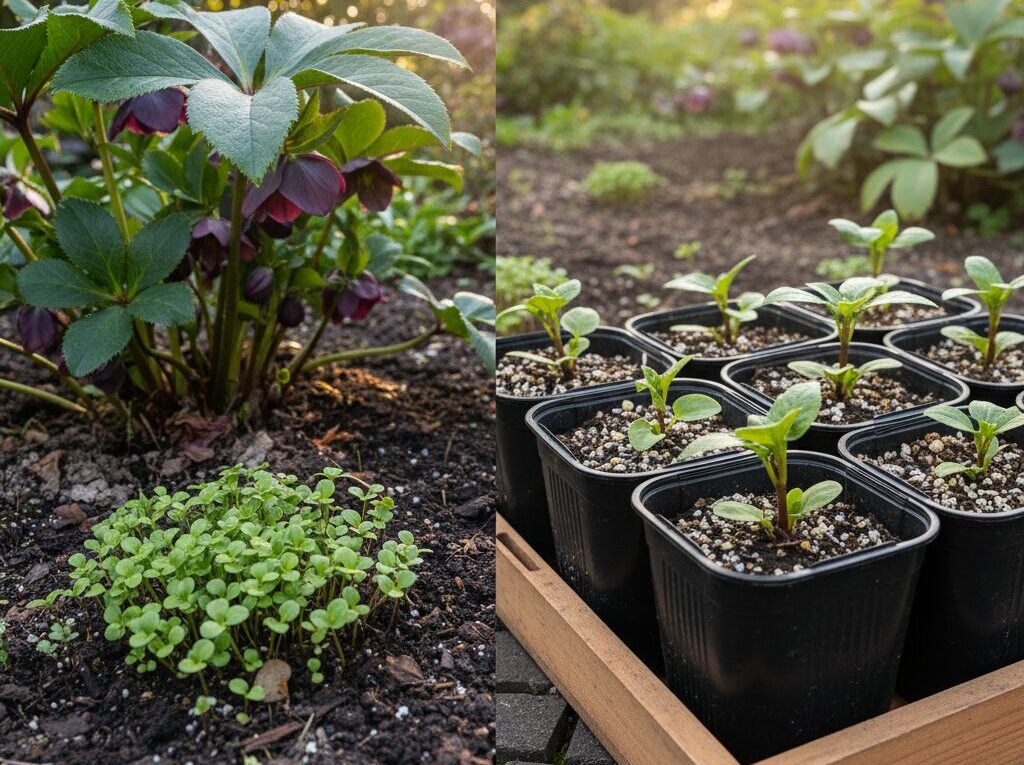 クリスマスローズのこぼれ種、そのままより元気に育てるコツ