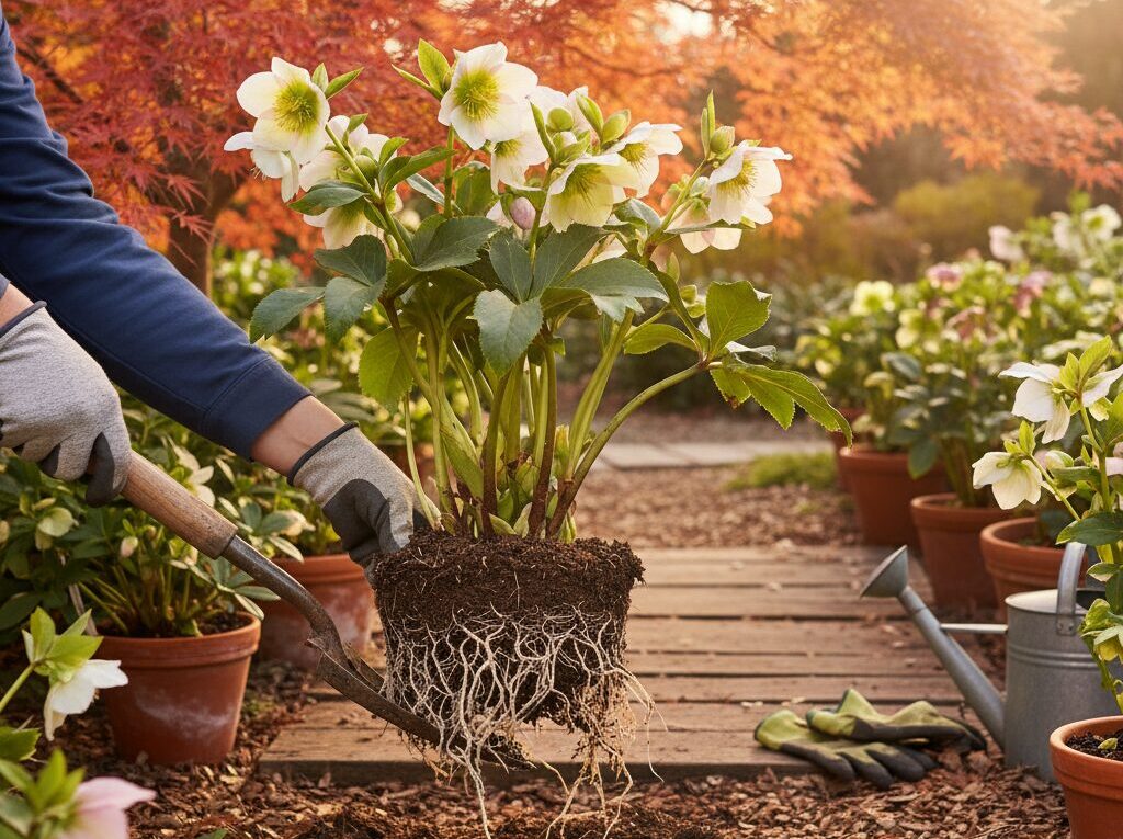 植え替え 時期 地植え株の掘り上げ最適期