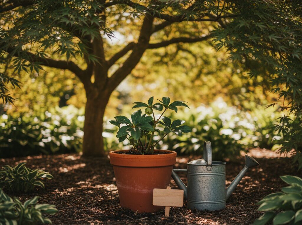 移植後の養生(水やりと置き場所)