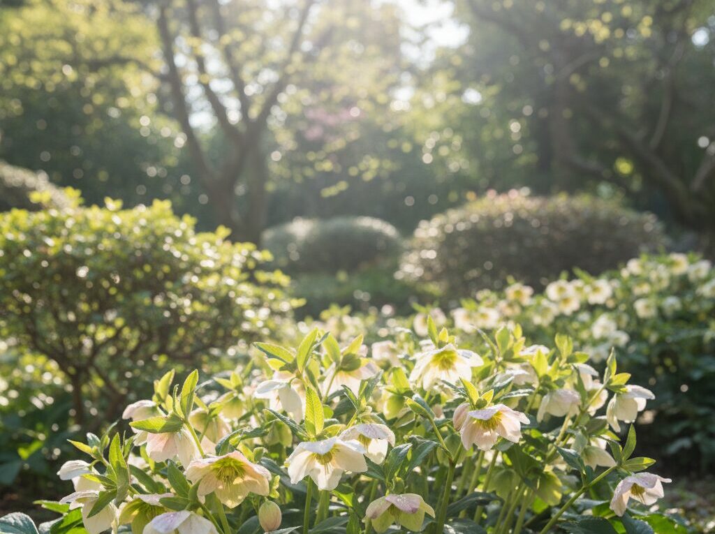 クリスマスローズを植える場所の基本