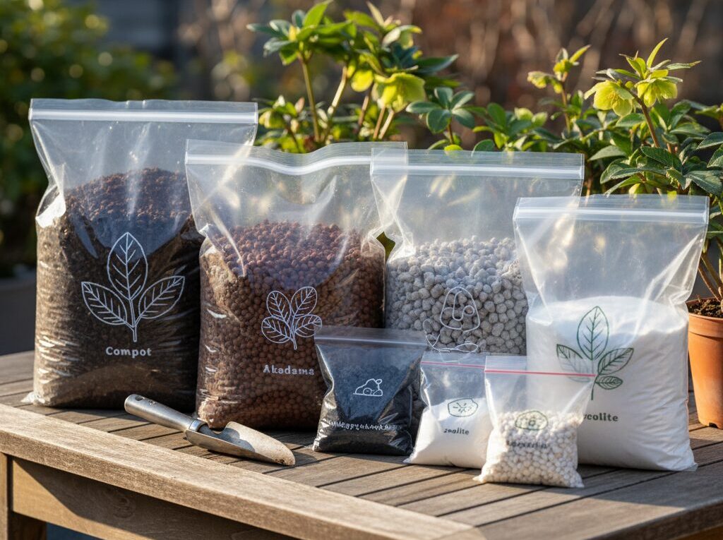 コメリで揃う代用土の材料