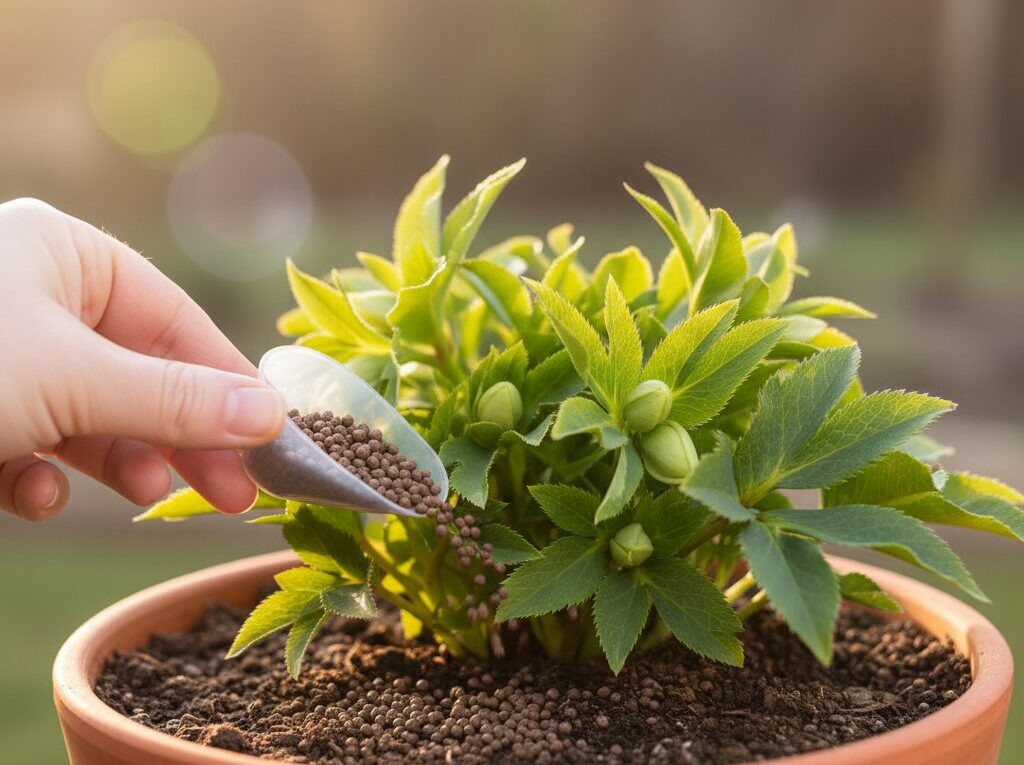 新芽を育てる肥料の与え方