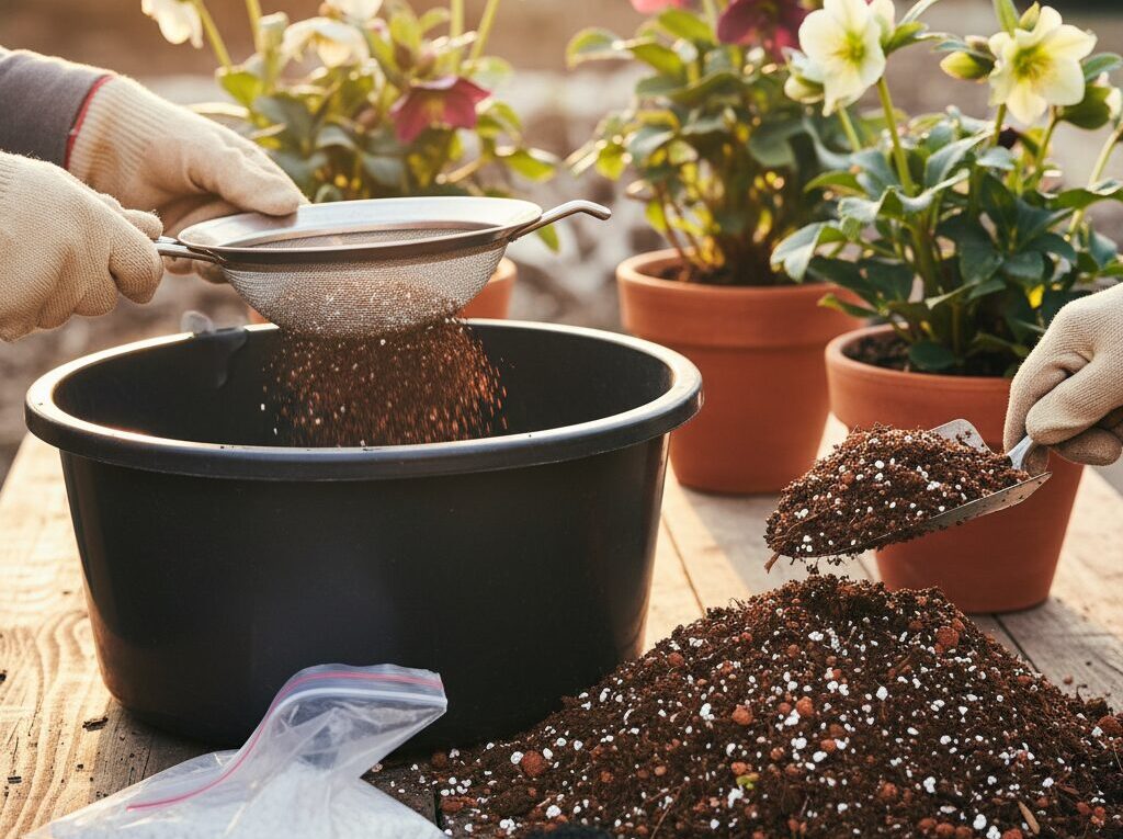 クリスマスローズ土の代用と実践テク