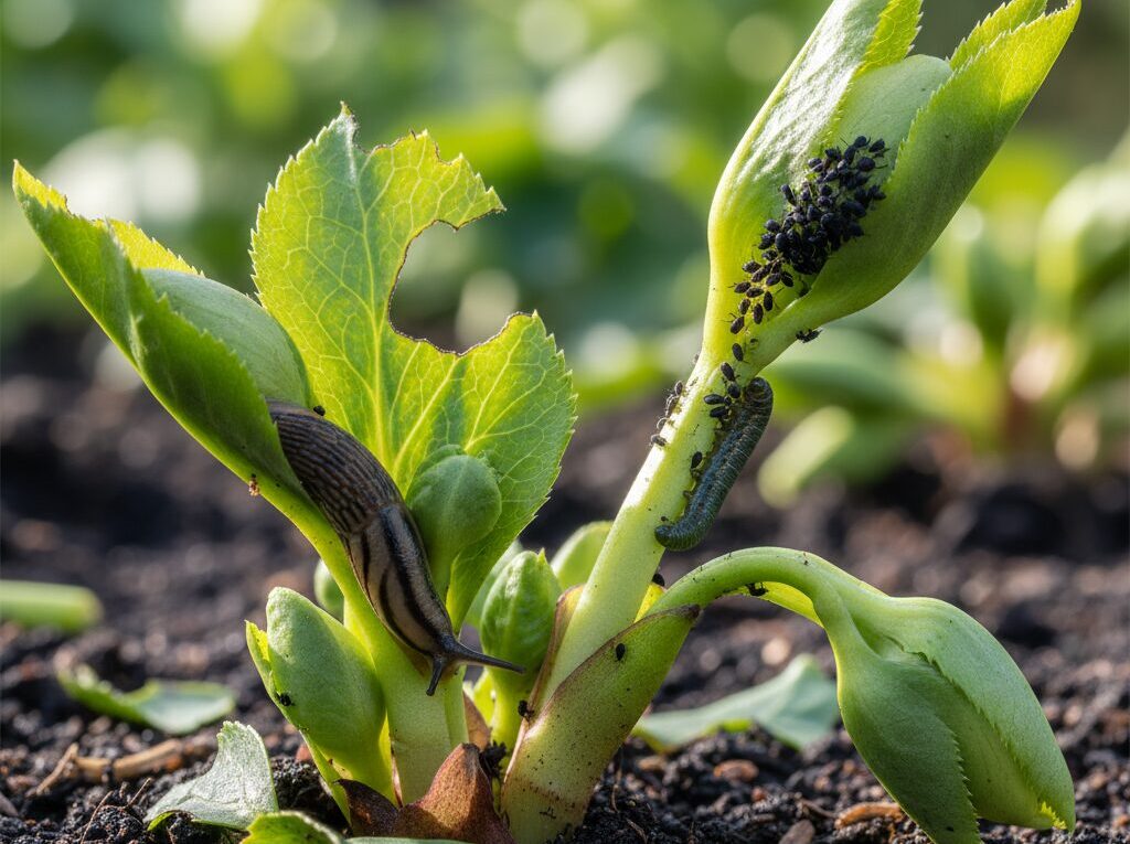 新芽が虫に食べられた時の対策